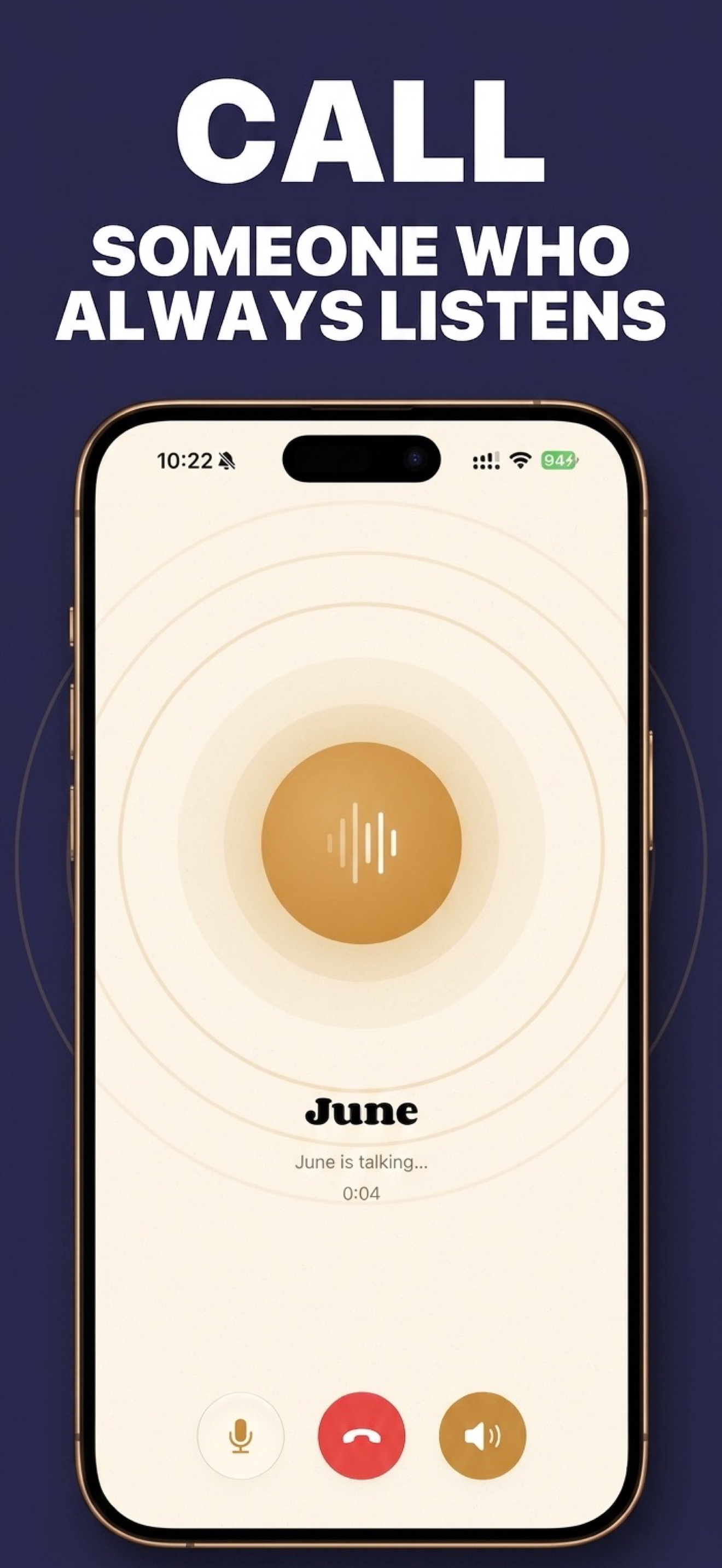 June voice call screen